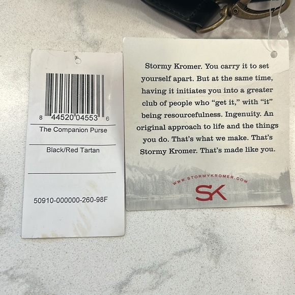 Stormy Kromer The Companion Purse Crossbody Messenger Wool Satchel Tartan Plaid - Picture 10 of 16